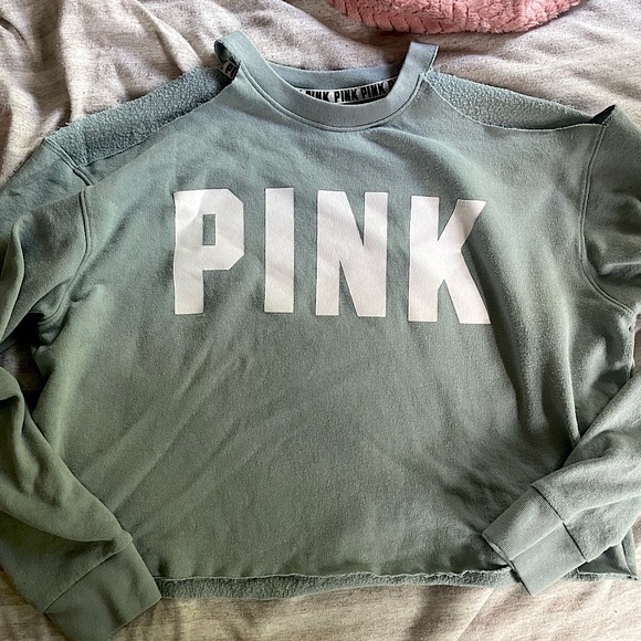 pink cut out top - Picture 2 of 3